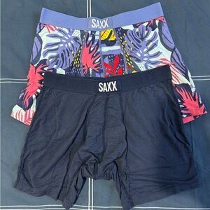 2 Pack of SAXX Men's Vibe Boxer Briefs